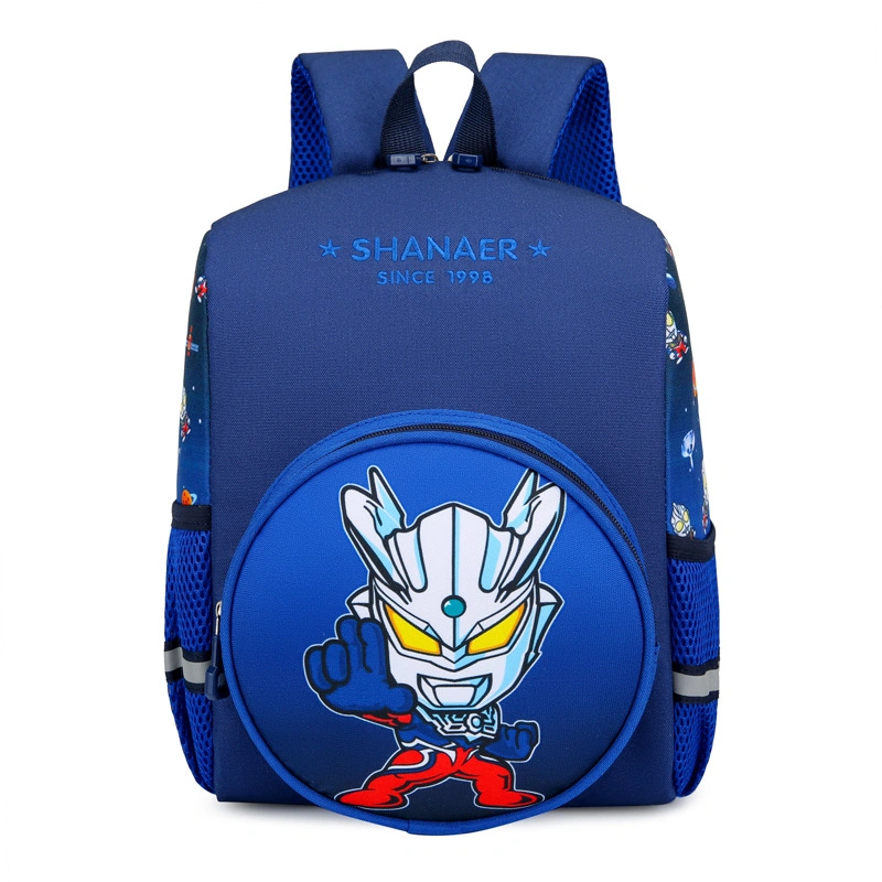 New Children&prime;s Backpack Cartoon Cute Kindergarten Baby Bag Korean Version Fashion Boys and Girls Light Weight Backpack Fashion