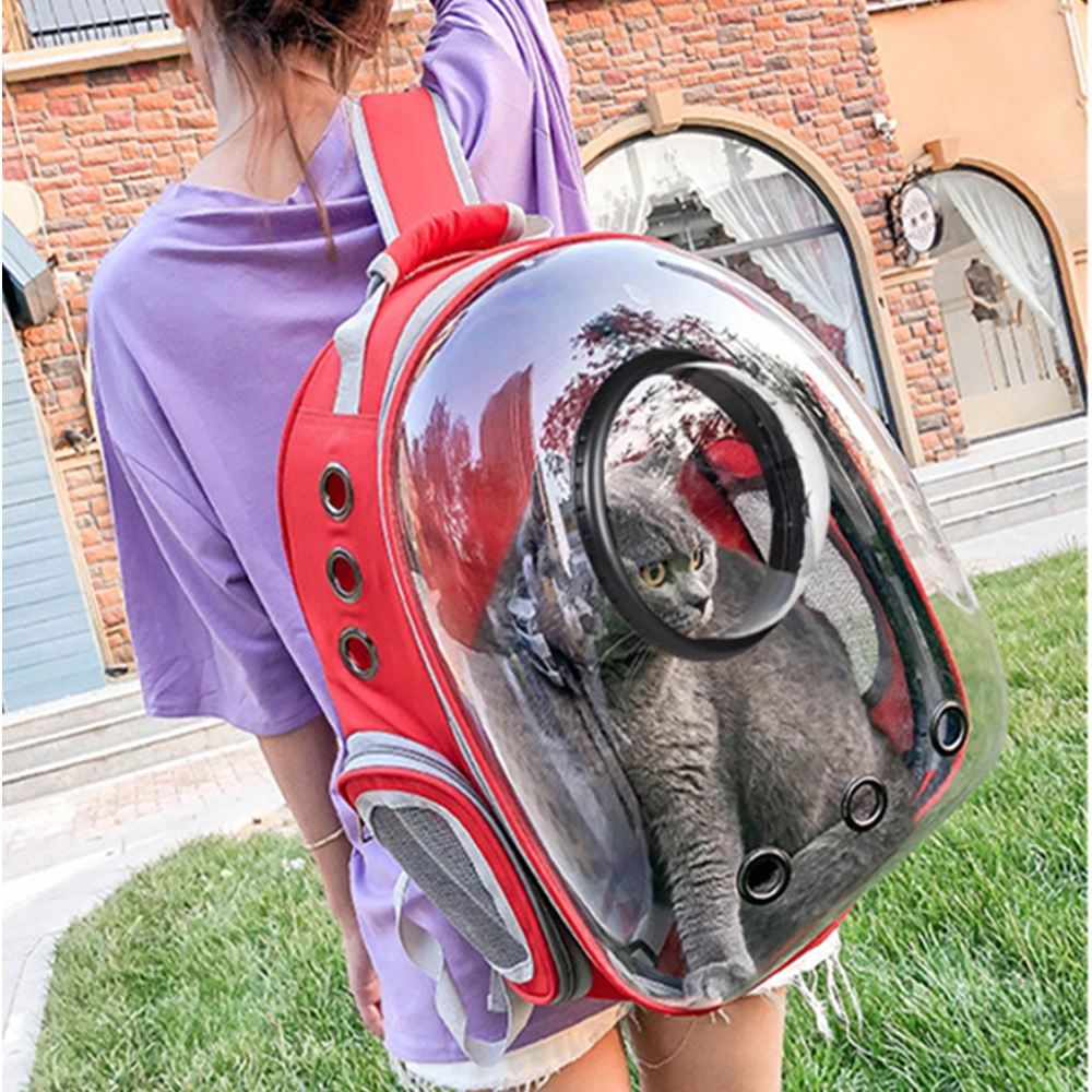 Portable Transparent Full View Pet Carrier Backpack