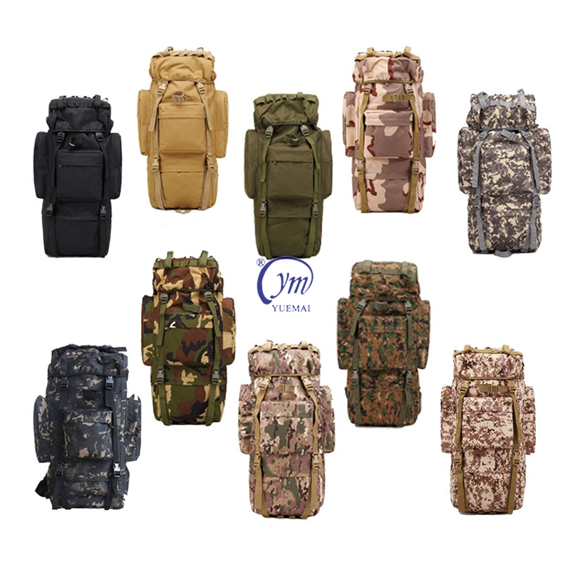 Pure Color and Camouflage Outdoor Hiking Camping Travel Casual Sport Mochilas Tactico Travelers Storage Bag Tactical Backpack