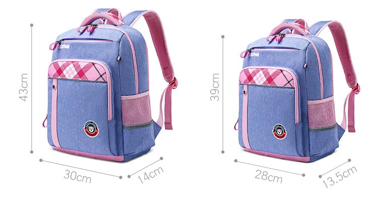 Waterproof Primary Children Child Student School Kids Book Shoolbag Double Shoulder Satchel Backpack Pack Bag (CY8817)