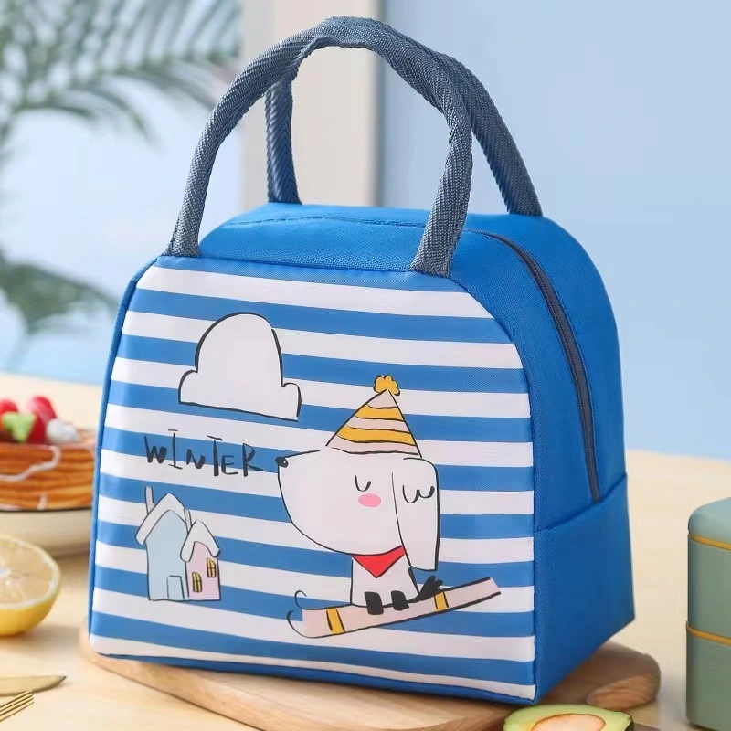 Aohea Insulated Lunch Bag for Kids Bento with Handle Lunch Bag Good Quality Leakproof Food Container Stainless Steel Bento Lunch Box Food Container