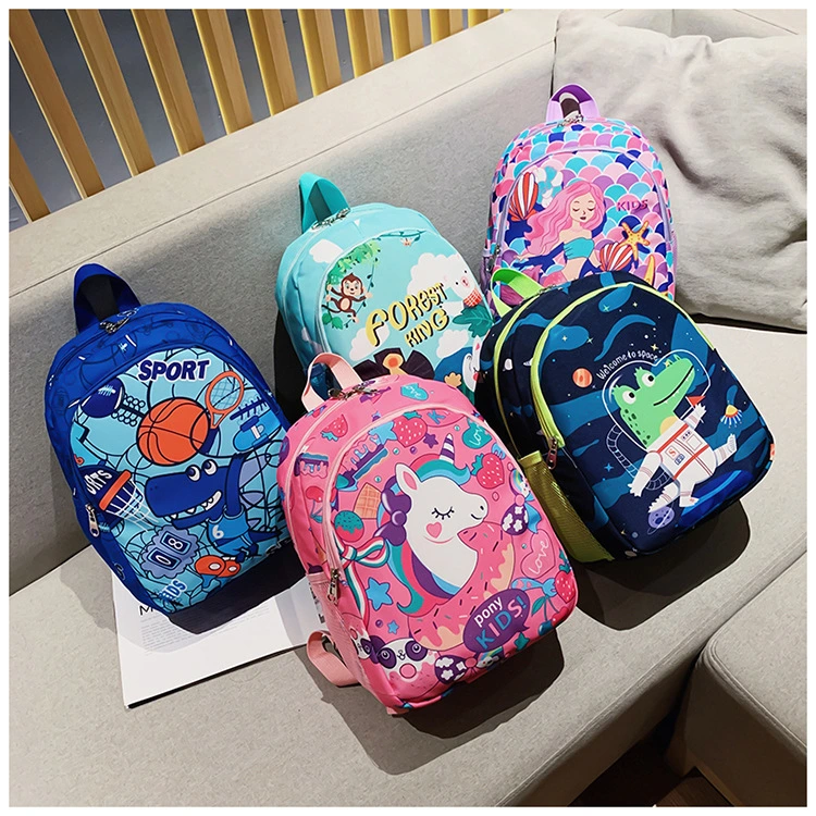 Cartoon Design Unicorn Backpack School Toddler Kids Bag Backpack for Children Boy and Girl