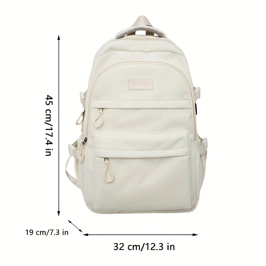 Large Capacity Student Backpack for College and Middle School Students - Perfect for Carrying Laptops and Books