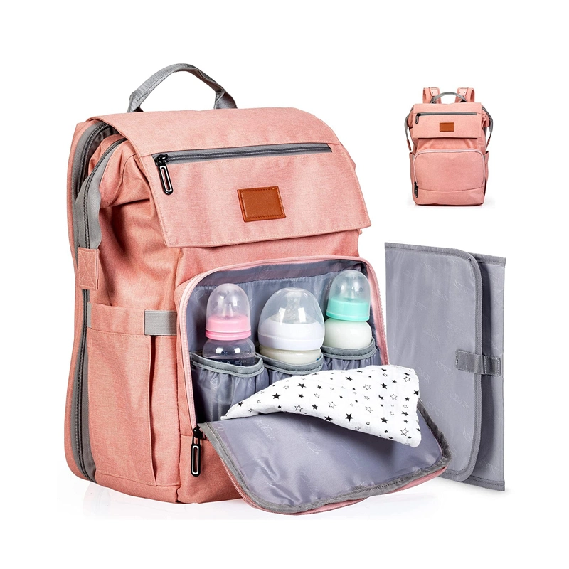 Durable Polyester Baby Diaper Backpack Baby Bag for Newborn Essentials