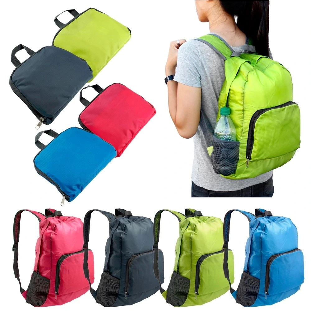 Foldable Waterproof School Bag for Adult Children School Student Backpack Outdoor Travel Climbing Sport Backpack Folding Bag