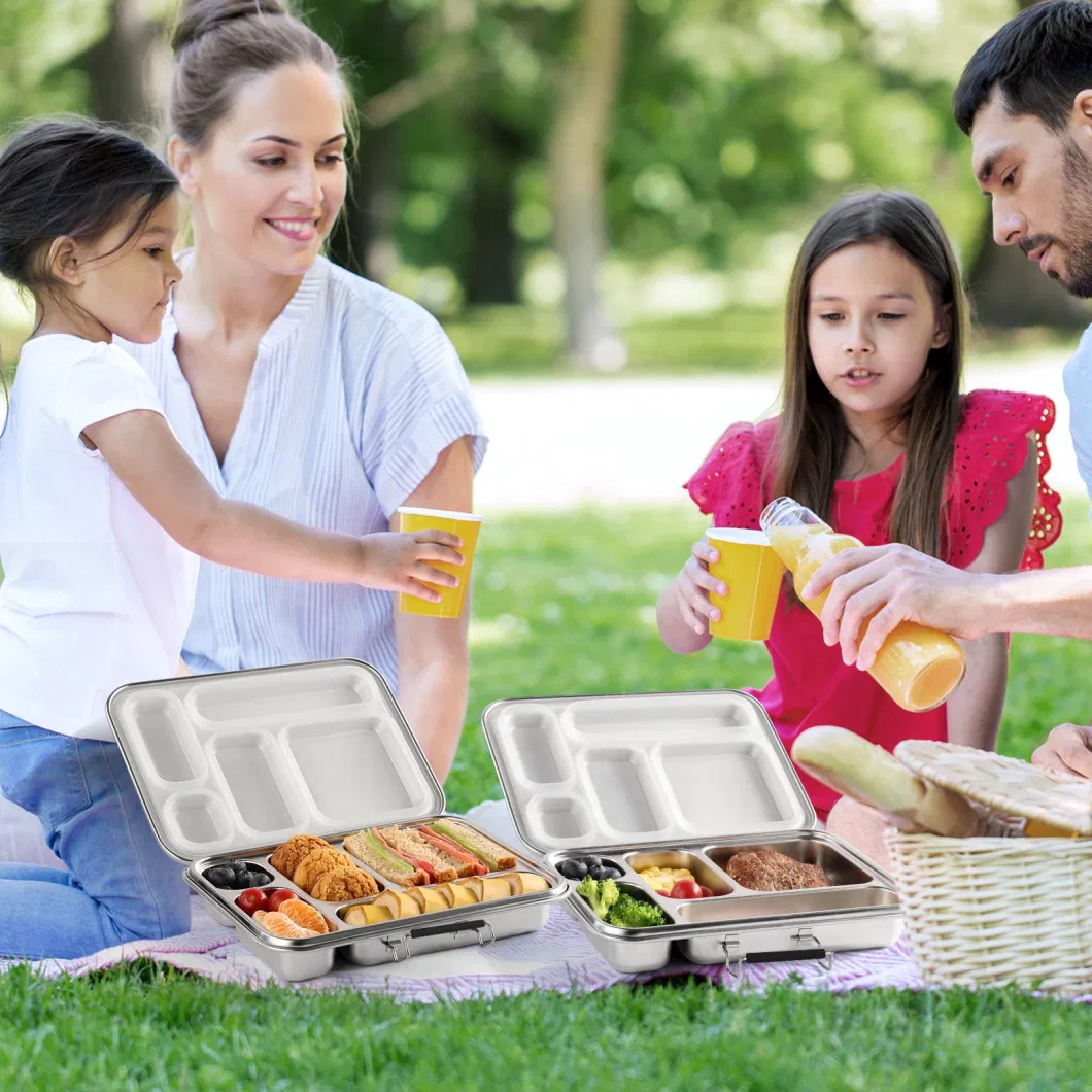 Aohea Bento Box for Older Kids Leakpoof Lunch Containers Ideal for on-The-Go