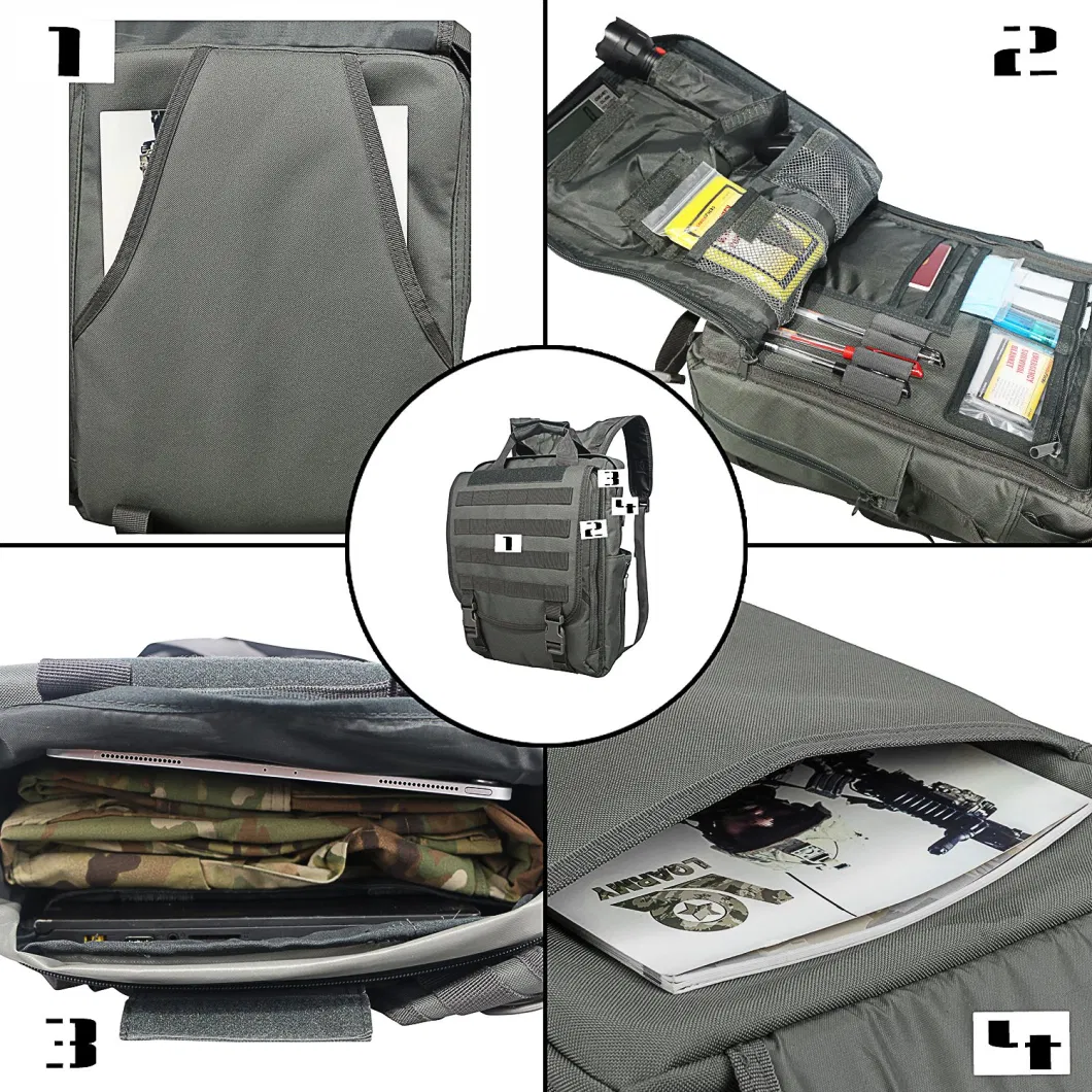 Multi-Function Military Laptop Backpack High Quality Waterproof