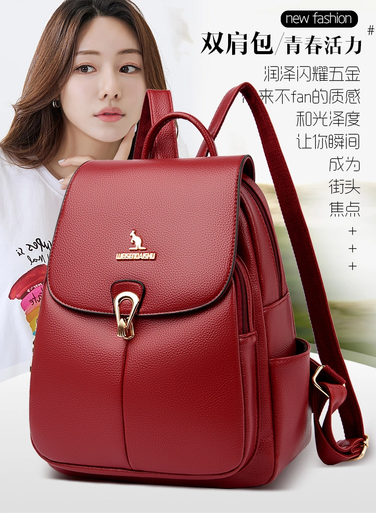 Wide Silver New Small Backpack for Women School Bag Cute Back Bag