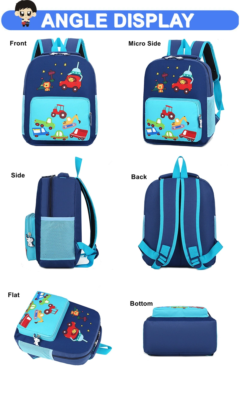 Children Schoolbag Travel Backpack Cute Student Pack New Cheap Bookbag for Kids