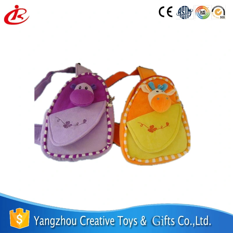 3D Cartoon Plush Children Backpacks Kindergarten Schoolbag Animal Kids Backpack