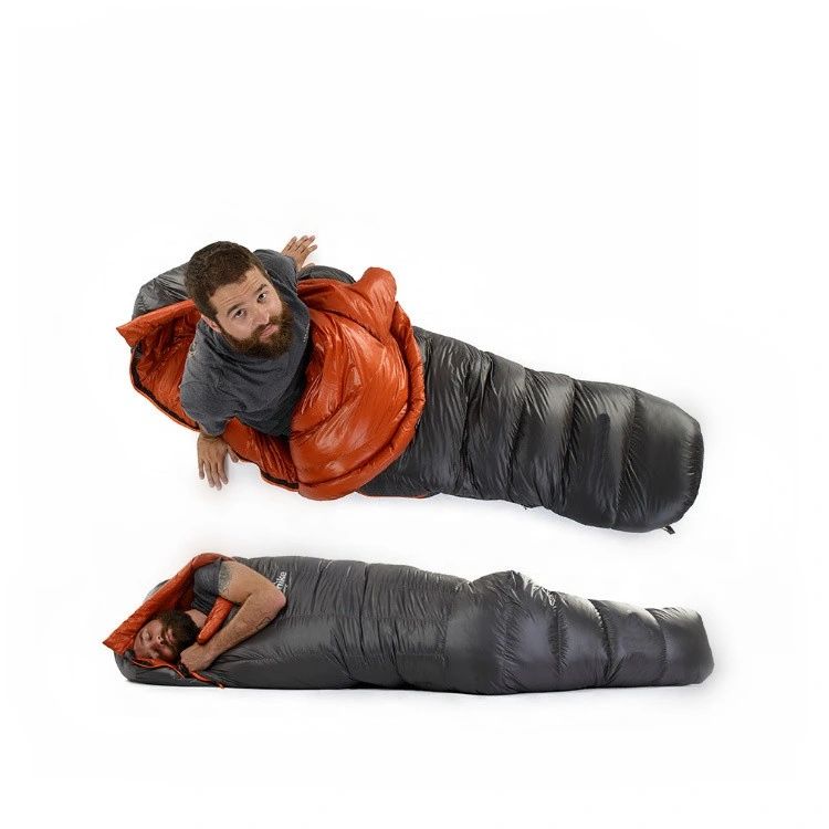 Outdoor Mummy Cold Weather Goose Down Ultralight Sleeping Bag Backpack Winter Sleeping Bag