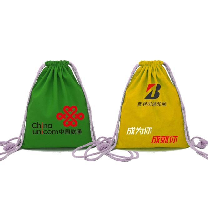 Drawstring Bag, Drawstring Backpack for Picnic Gym Sport Beach Travel Storage, with Custom Designed Digital Printing