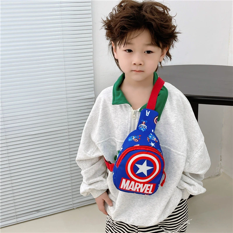 Children Cross-Body Bag Boys and Girls Backpack Fashion Cool Small Chest Bag