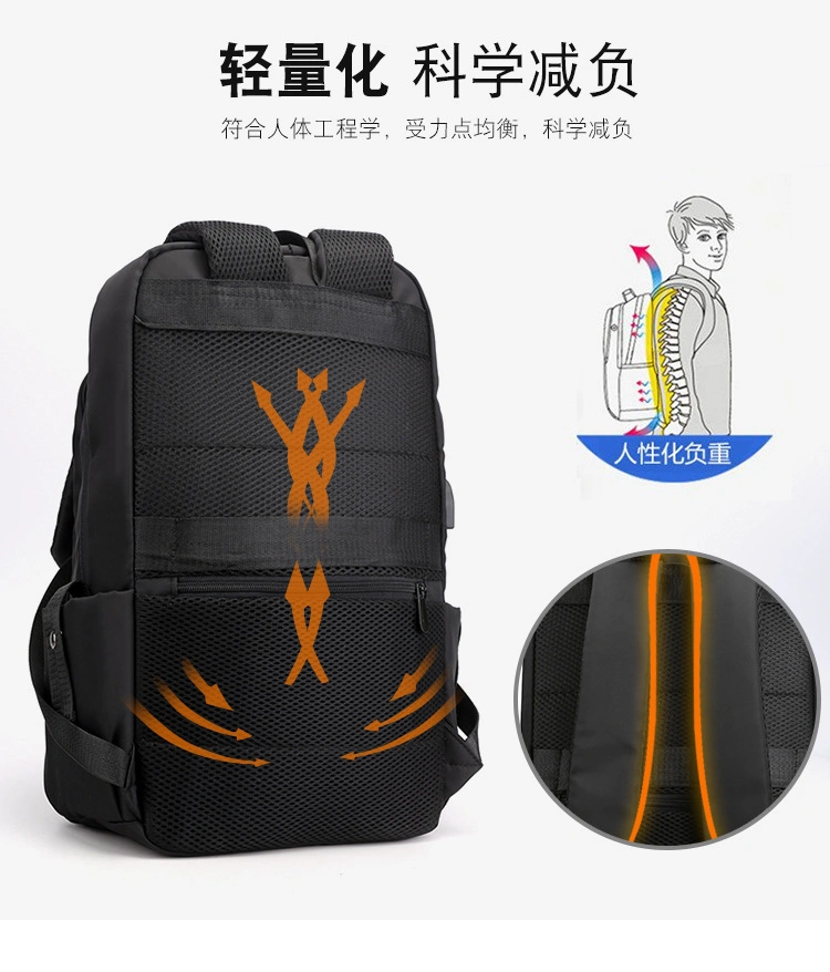 New Star Product Men Backpack Bag in Nylon Material Student Laptop Backpack