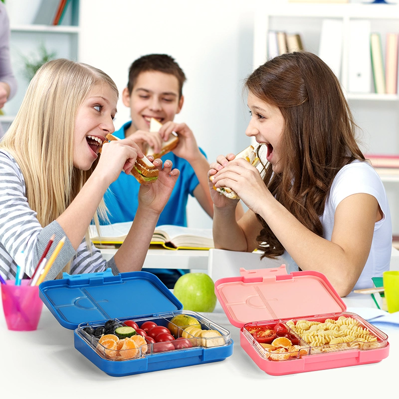 Aohea Dishwasher Safe Bento Boxes Leak Proof Lunch Box for School