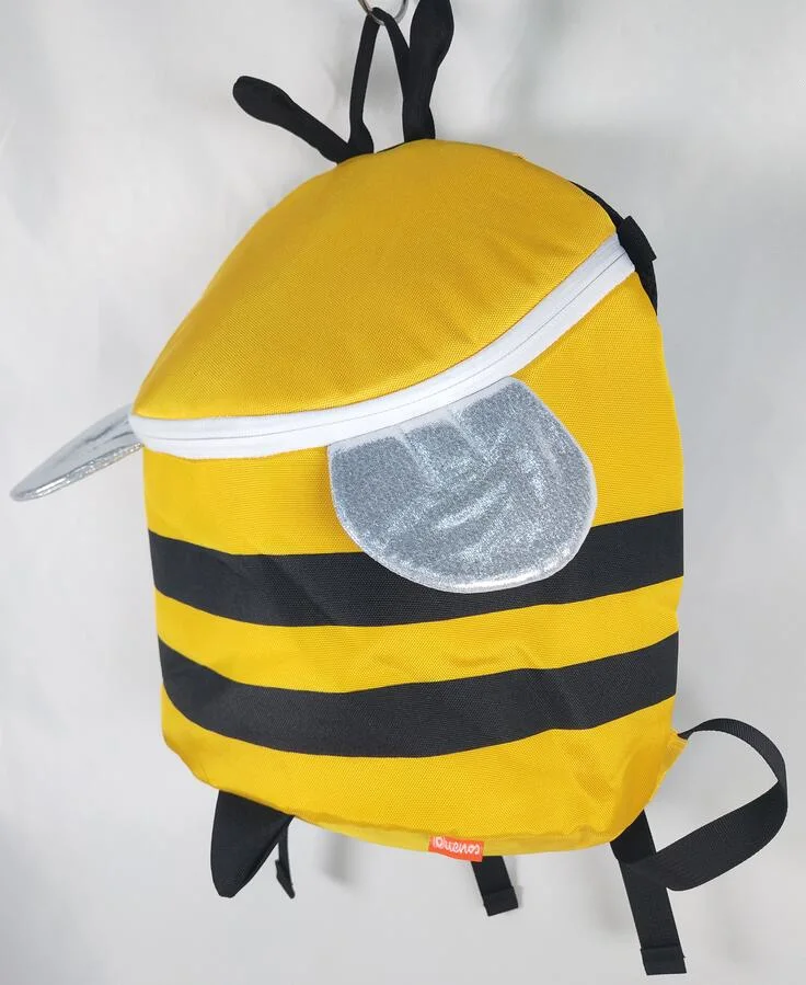 2022 New 3D Cute Cartoon Neoprene Animal Bee Waterproof Schoolbag Kids Backpack Back Pack