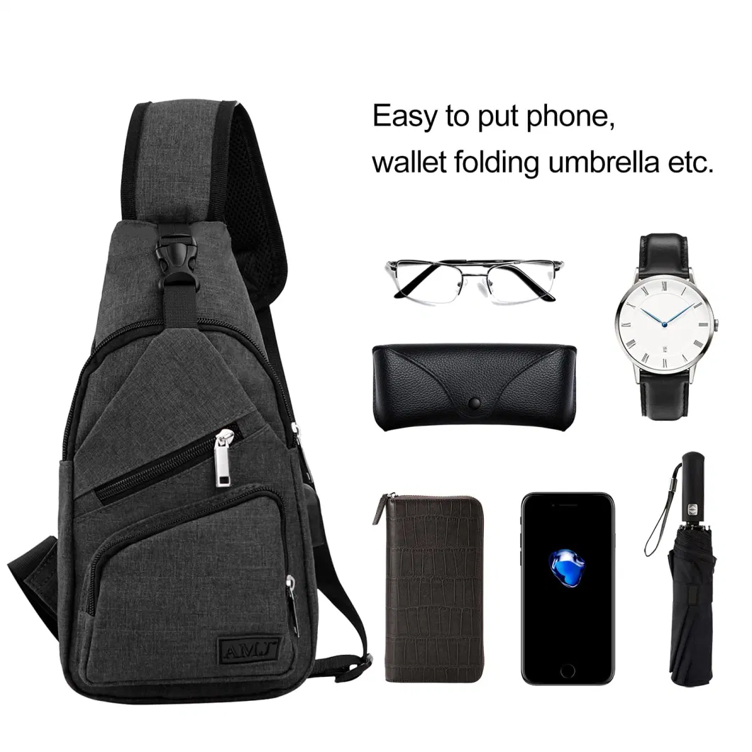 Small Crossbody Sling Backpack Anti Theft Backpack for Traveling Chest Shoulder Bag