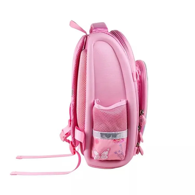 BSCI ISO Lvmh Factory Pink Children Book Kids Backpack Girl School Bags