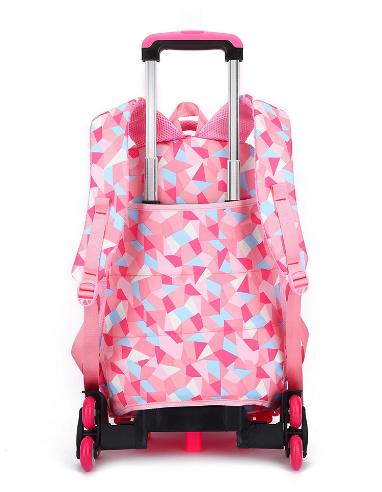 Wholesale Trolley Children School Backpack with Wheels Trolley Bag