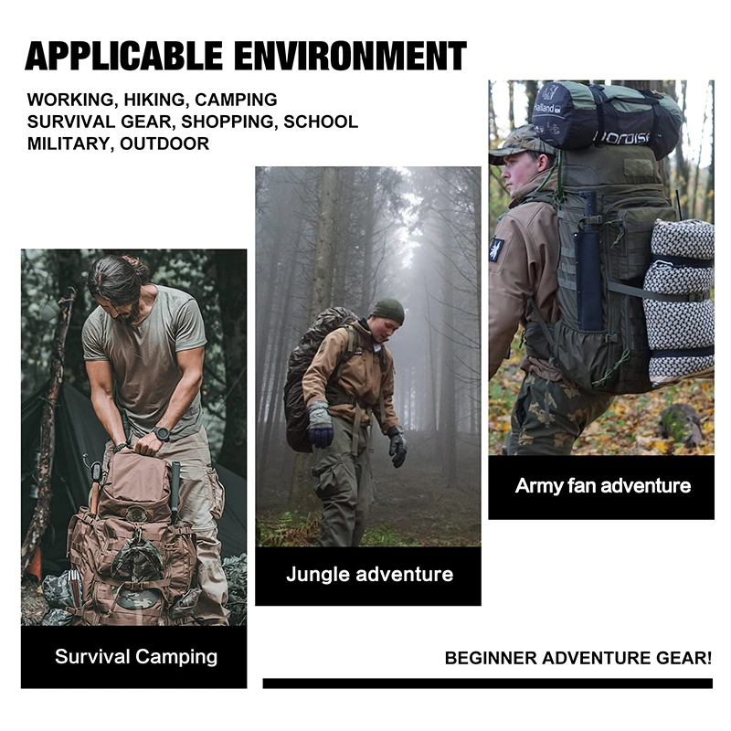 Custom New Hiking Expedition Survival Camouflage Hunting Modular Assault Mochilas Hydration 25L Tactical Backpack