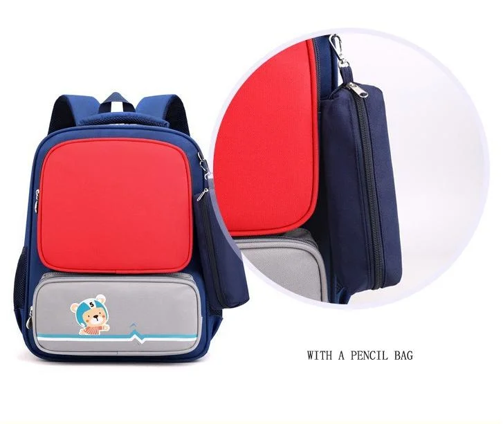 Children Fashion Backpack Customized Boy Girls Nylon Book Bag Cheap Popular Kids Soft School Bag