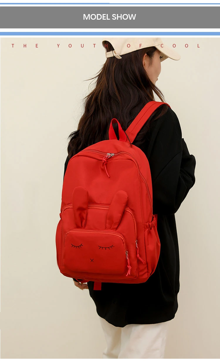 Wholesale Colorful Fashion Teens Large Children Messenger School Bag Backpack