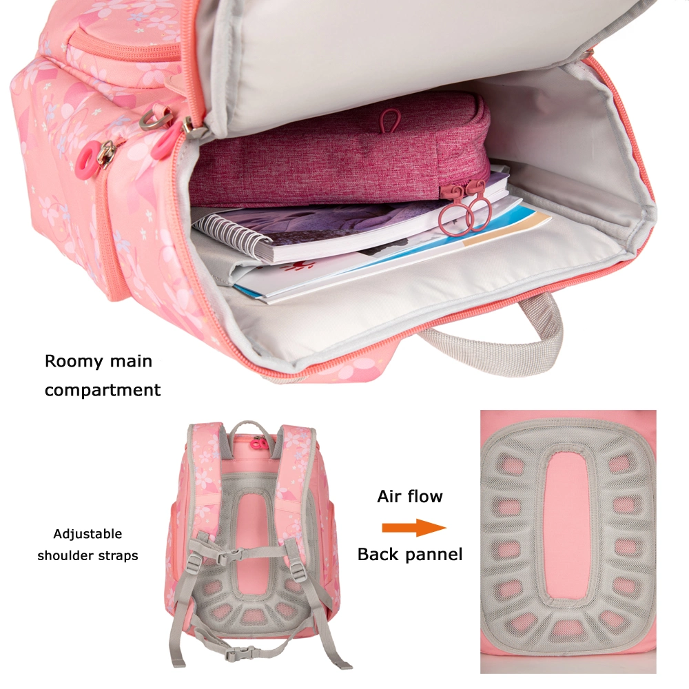 High Quality Waterproof Wholesale Girl Boy Travel Kids Students Backpack Children School Bag