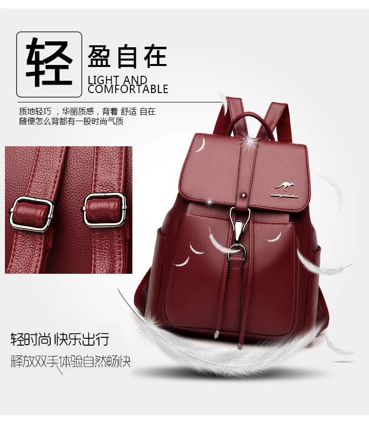 Wide Silver Top Fashion Mochilas Hydration Backpack Leather Backpack Wholesale Replica Bags