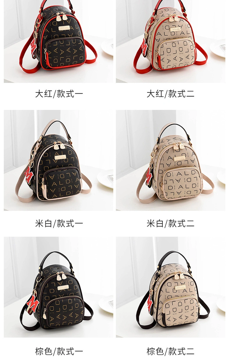 Custom Df9097 New Fashion Purses Handbags Women Felt Shopper Backpack for Women