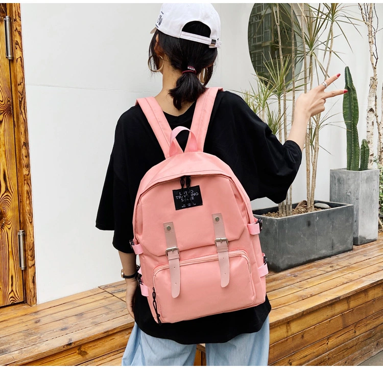 New Fashion Custom Logo School Book Backpack Multi Pocket Teenager Bags Student Travel Bag School Bag for Boys and Girls