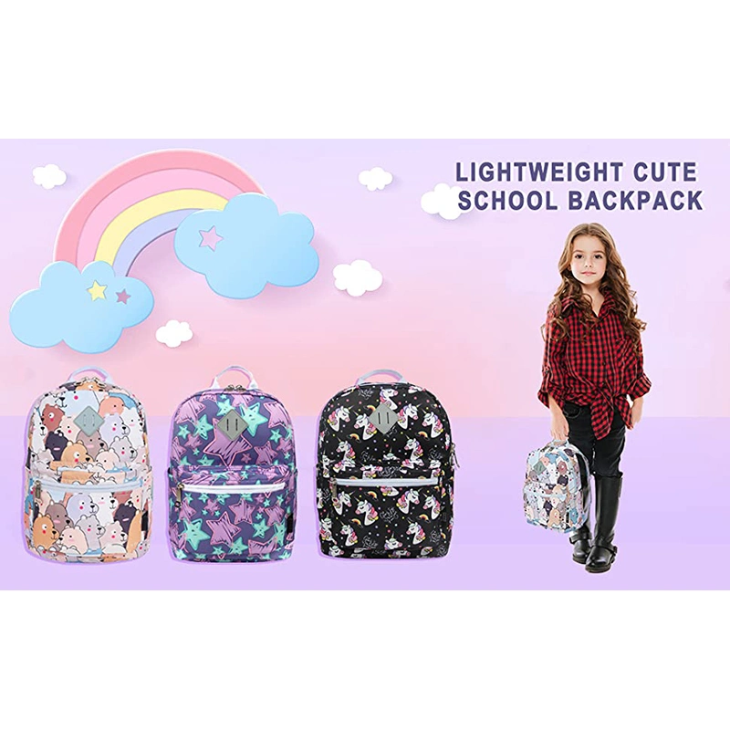 High Quality Wear-Resistant Eco-Friendly New Design Children Cartoon School Backpack