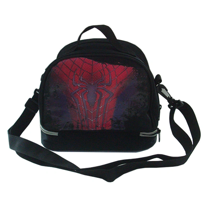 Spideman Allover Printing School Book Cooler Lunch Bag