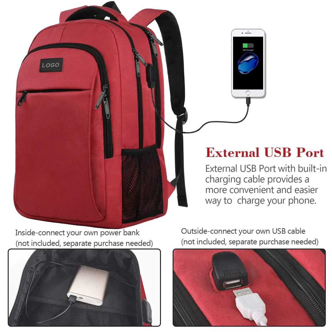 Fashion Business School Sport Computer Laptop Bag Travel Backpack