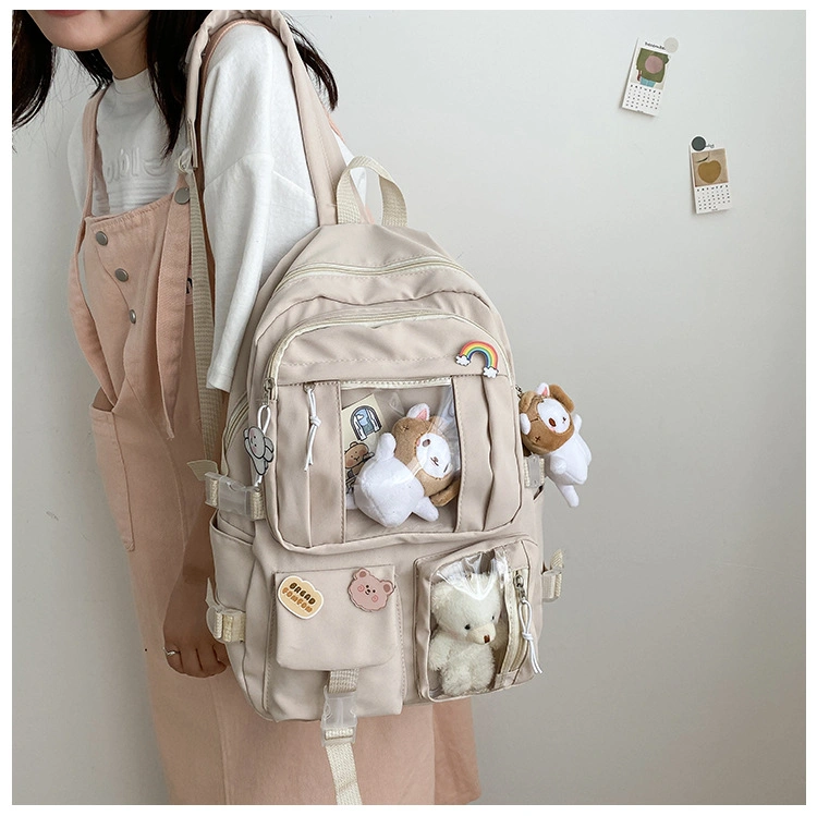 High Capacity Student Backpack Junior High School Bag Female Mori Girl Backpack