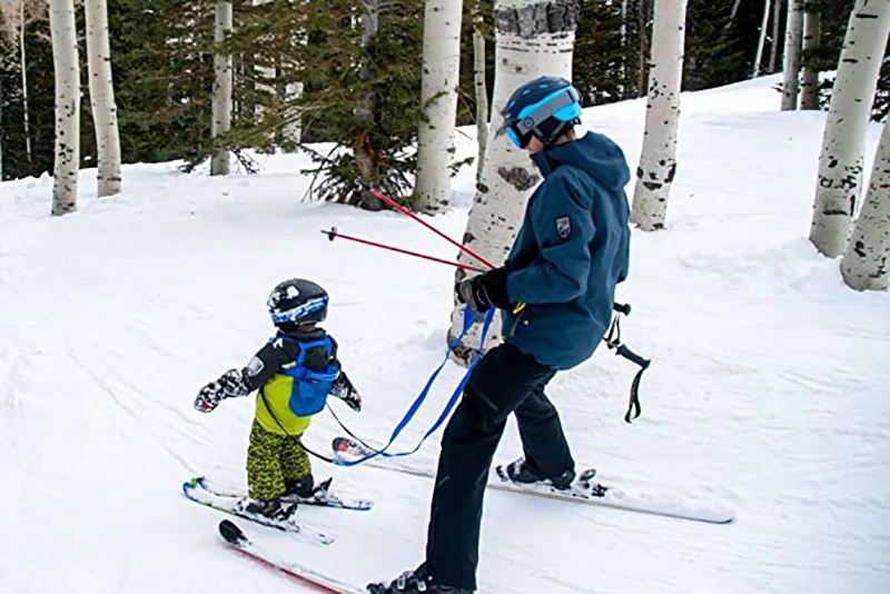 Beginners Ski and Snowboard Harness Trainer Backpack for Kids