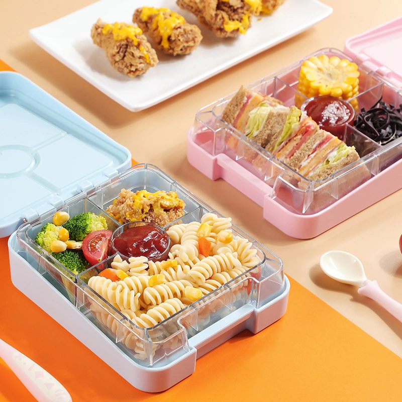 Aohea Kids Lunch Box, Stackable Bento Lunch Containers for Adults, Leak-Proof