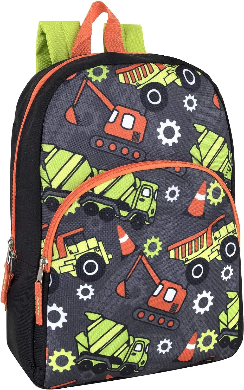 Unisex Kids&prime; Character Backpacks with Adjustable, Padded Shoulder Straps (15&quot;)