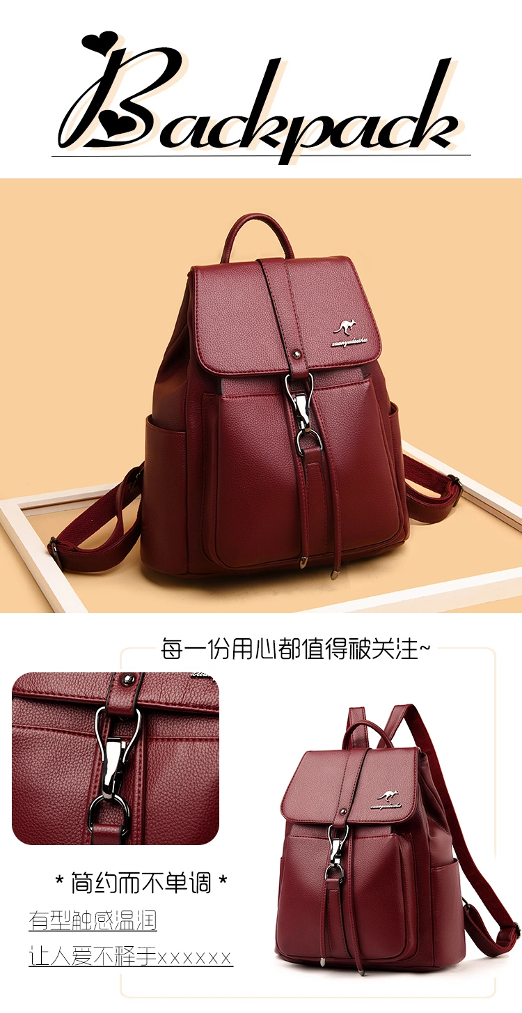 Wide Silver Top Fashion Mochilas Hydration Backpack Leather Backpack Wholesale Replica Bags