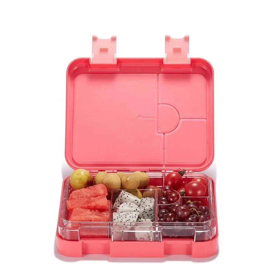 Aohea Reusable Lunch Box Container Plastic Bento Box with Lids