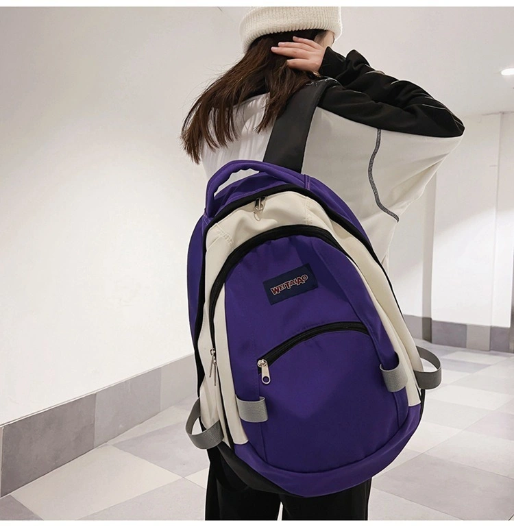 High Quality Backpack Men&prime;s Business Backpack Outdoor Computer Bag Leisure Middle School Student Travel Bag Ins