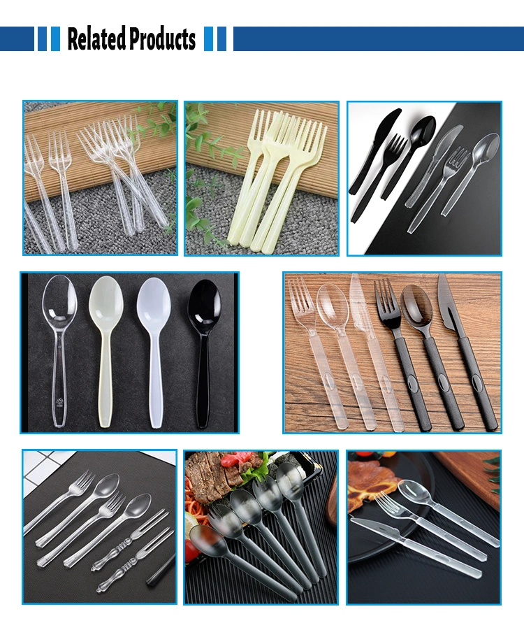 Individually Packed 8.2g PS Spoon Disposable Plastic Cutlery 172mm Length PS Plastic Spoon Brown Custom for Lunch