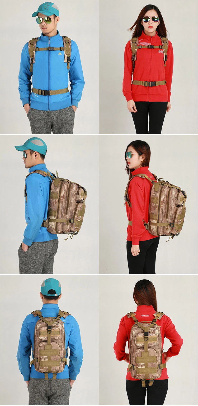 Jungle Digital Manufacturers Wholesale Tactical Mountaineering Waterproof Camo Backpack