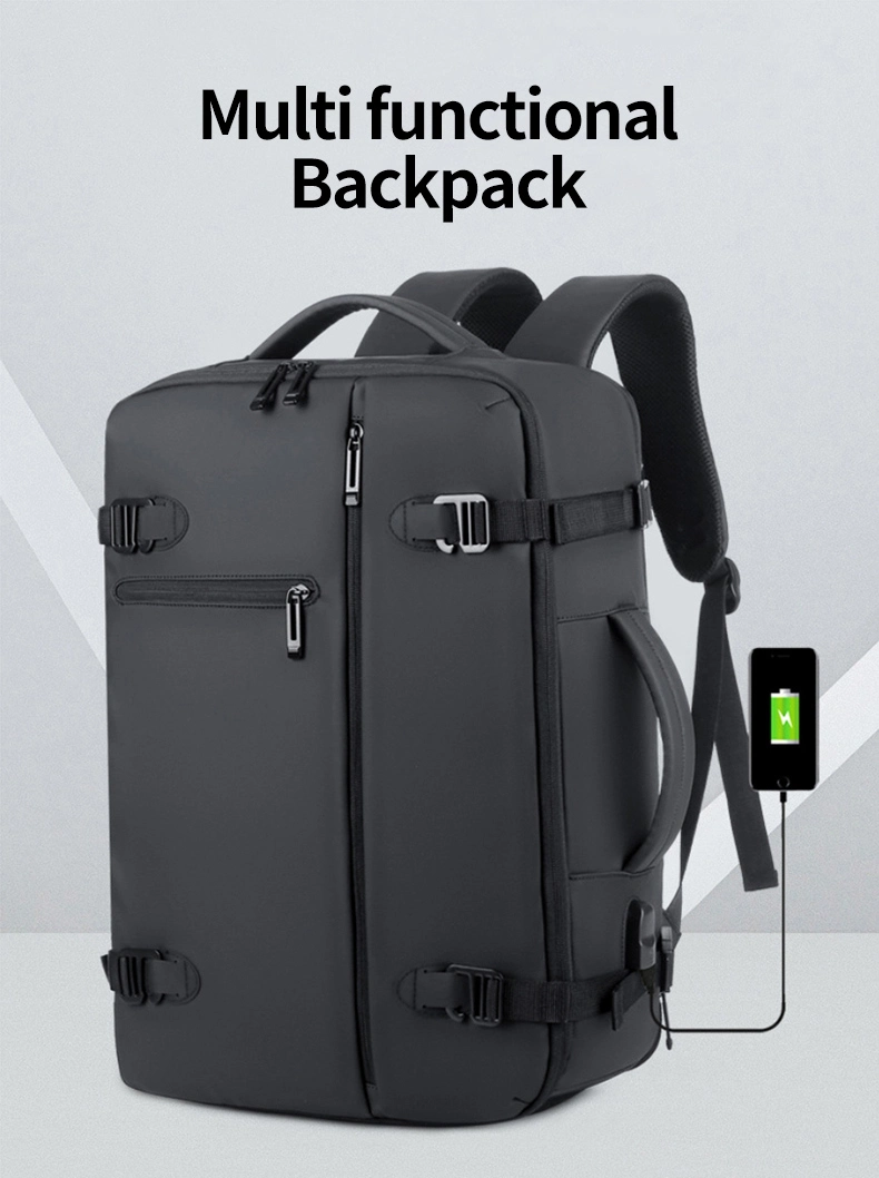 15.6 Inch Laptop Backpack for Work Waterproof Business Backpack Bag USB Charging Bagpack Men&prime;s Backpacks Mochilas School Bag