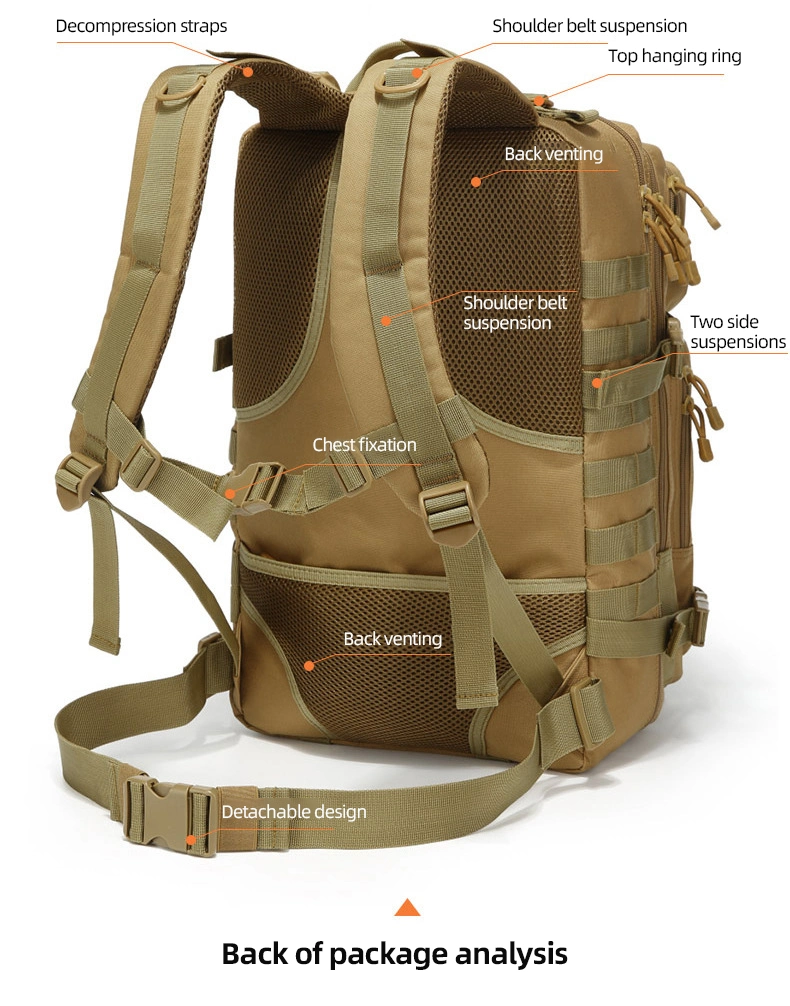 Newest Design Tactical Military style Expandable Hydration Backpack for Outdoor