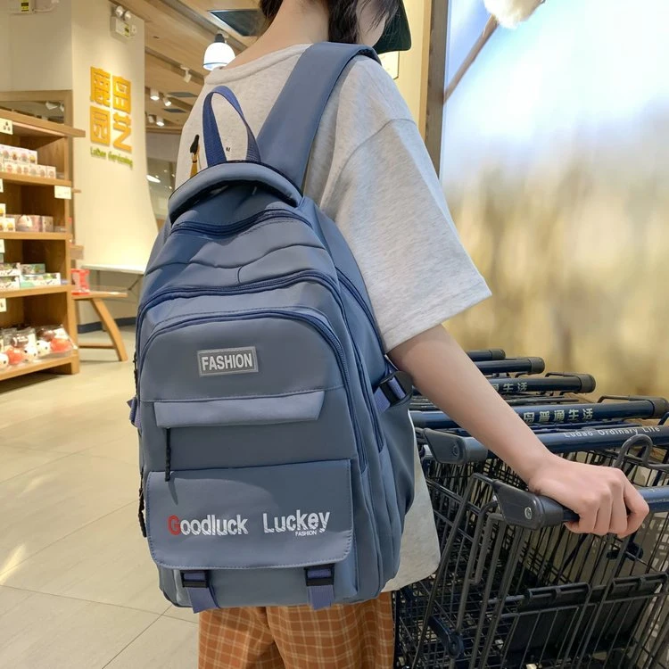 New Fashion High Capacity Universal Campus Backpack for Middle School Students