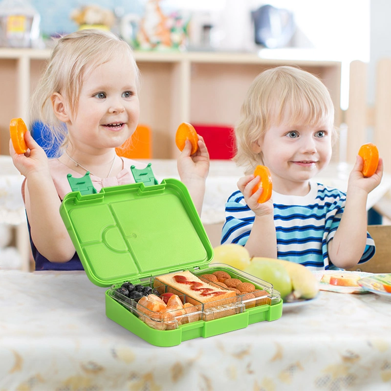 Aohea BPA Free Removable Tritan Tray Bento Lunch Box for Kids