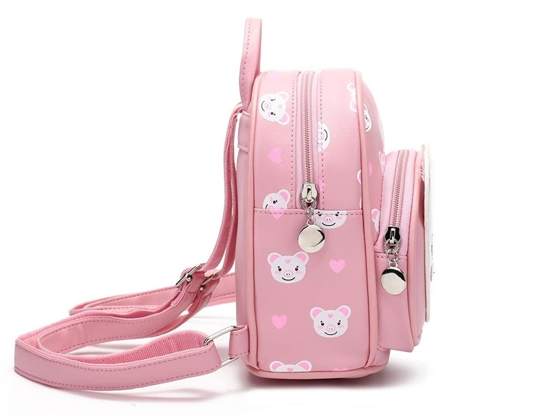 New Style Wholesales Cheap Funny 3D Mini Pig for Boys Kindergarten Backpacks Portable Waterproof for Kids School Bags