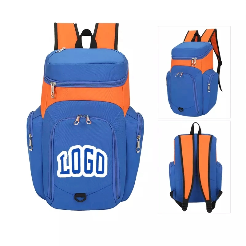 Custom Logo Basketball Backpack Men&prime;s Sports Gym Bag Youth Football Bag Large Capacity Backpack