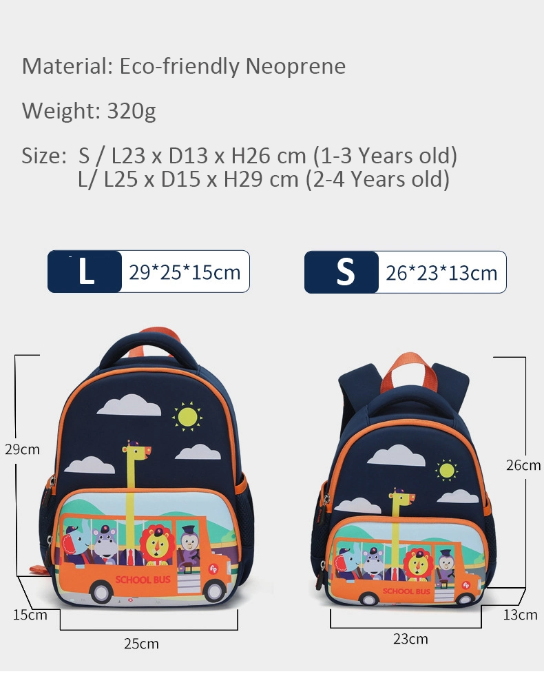 Good Quality Waterproof Material Kids Bags Eco-Friendly Kindergarten Backpack