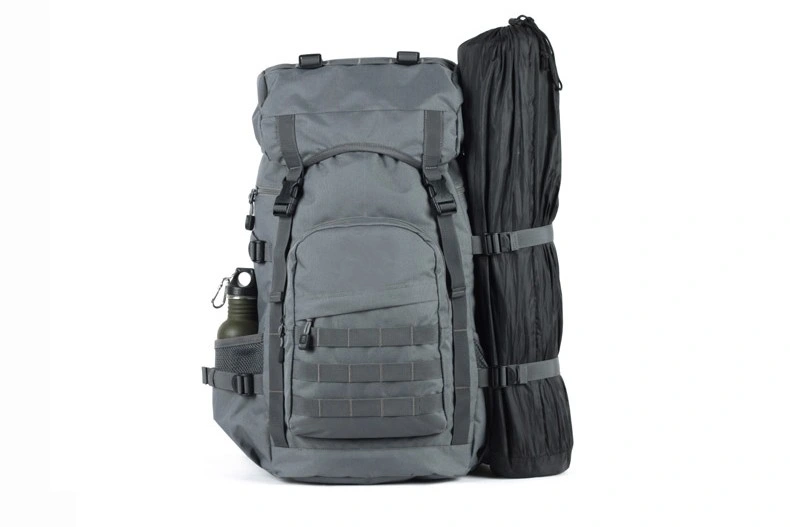 Tj-Outdoors Climbing Hiking Travel Multi-Function Digital Camouflage Military Tactical Backpack